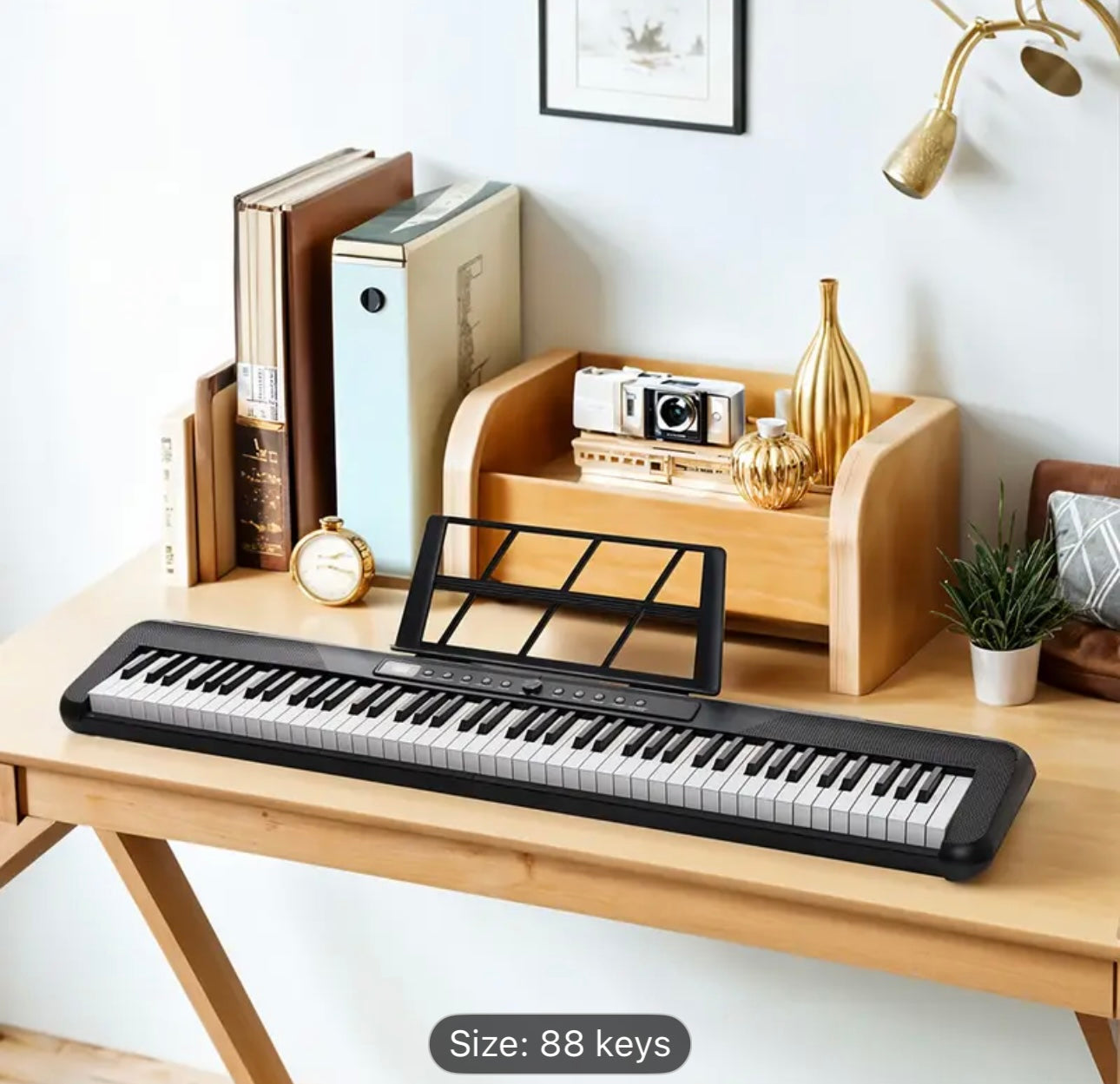 🎹 88-Key Digital Piano Keyboard – Perfect for Beginners