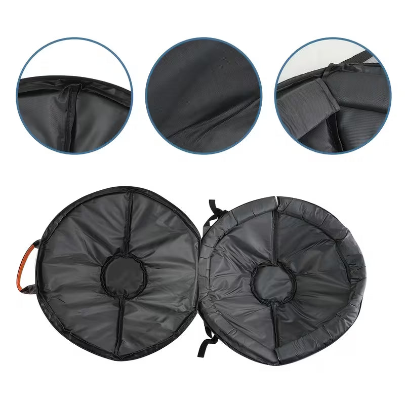 Handpan Drum Case Thickened Shockproof Gig Bag | Portable Shoulder Strap | Nylon