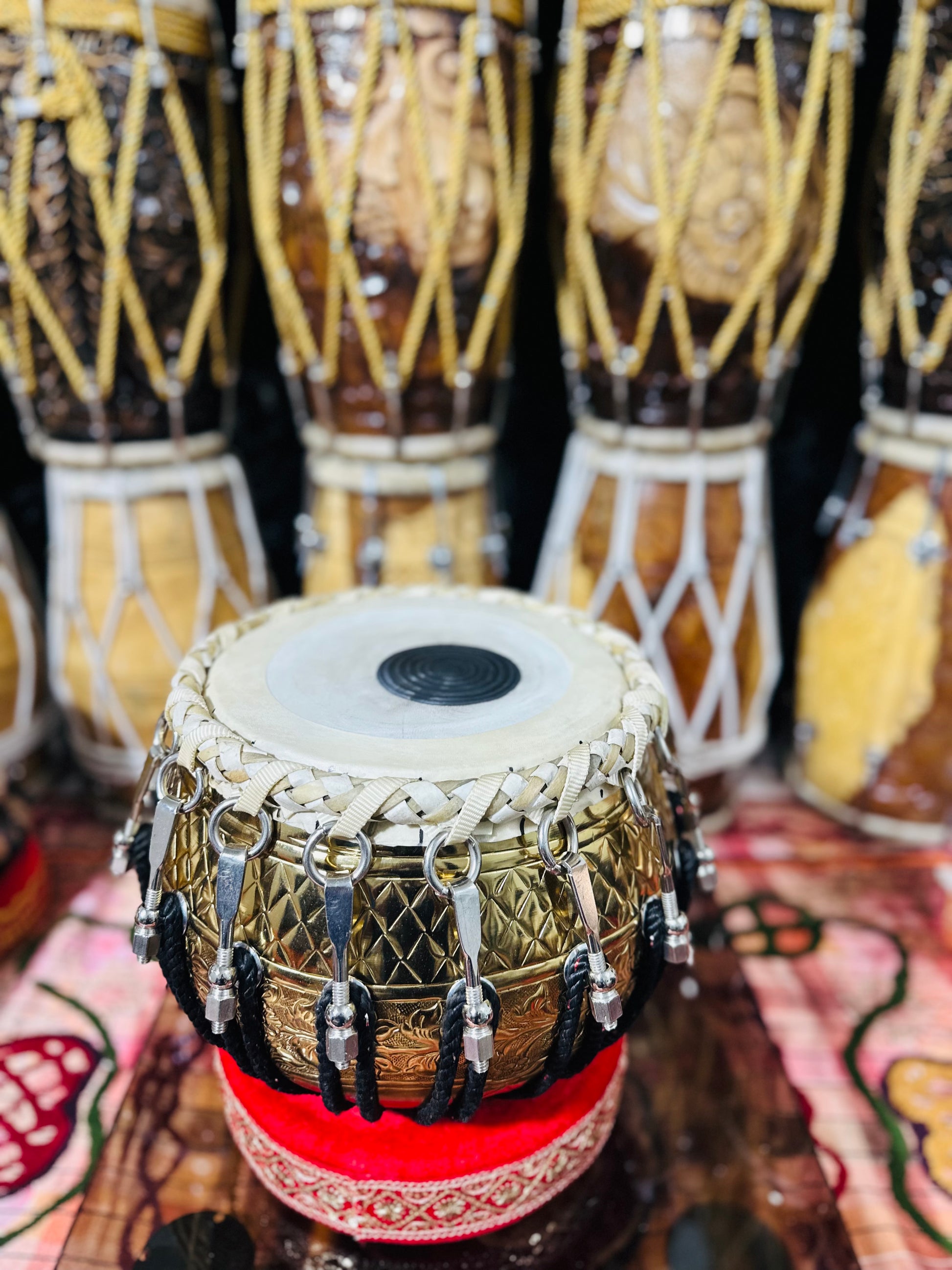 Premium & Professional Heavyweight Nut & Bolt Tabla Brass Dayna