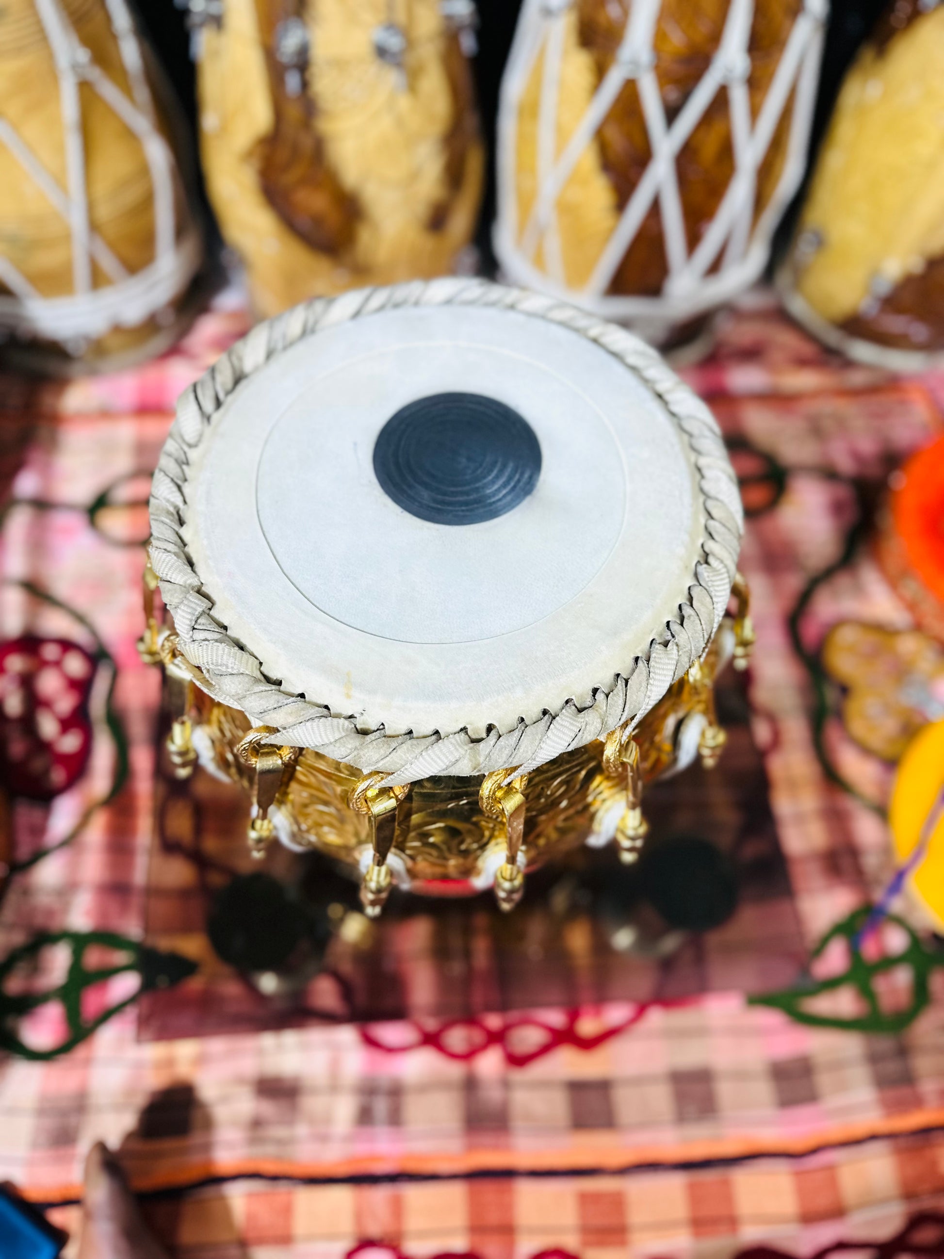 Golden Heavyweight Brass Tabla Dagga / Bayan