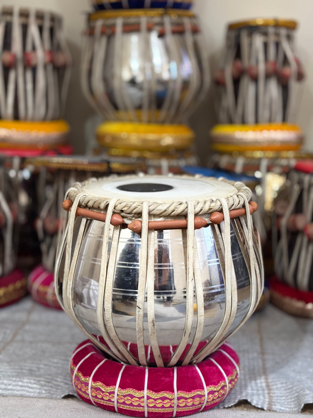Professional Quality Tabla Dayan – Steel Body & Sheesham Wood