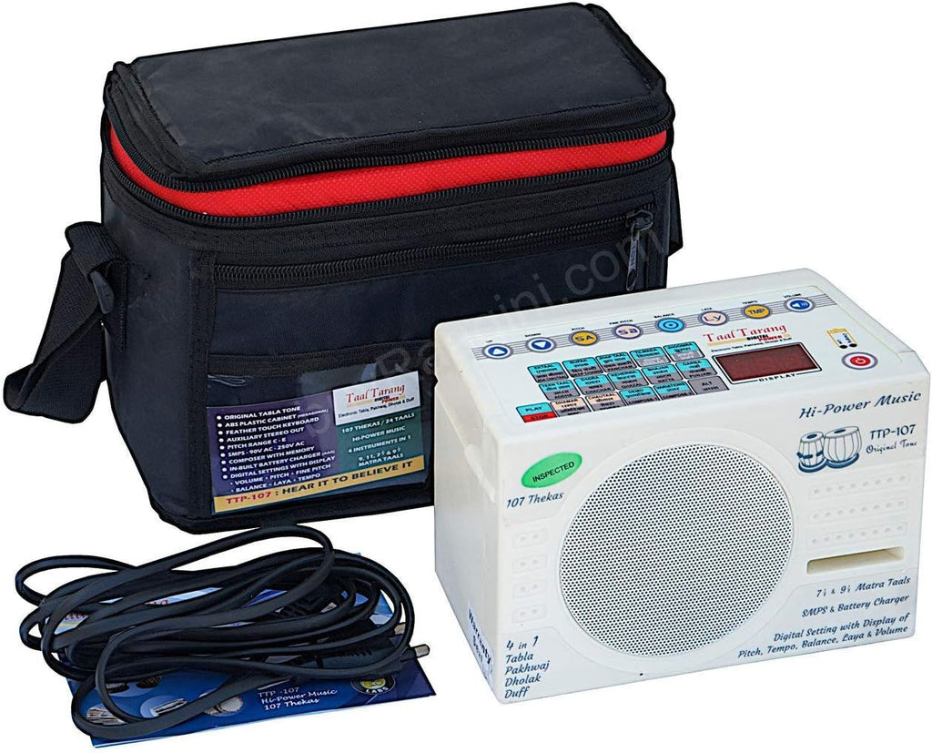 Taal Tarang Power – Electronic Tabla Machine | Compact Digital Lehra & Tabla with Multiple Taals