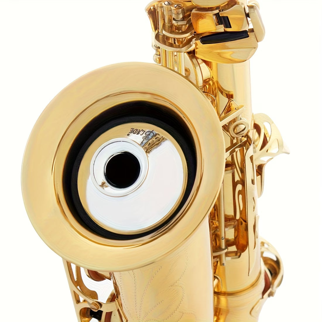 Alto Saxophone ABS Mute Practice Silencer Sound Dampener For Silent Sax Practice