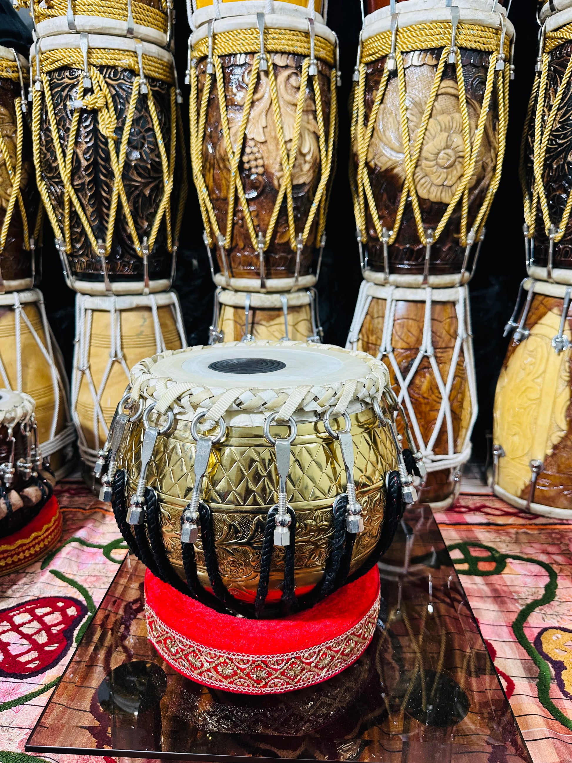 Premium & Professional Heavyweight Nut & Bolt Tabla Brass Dayna