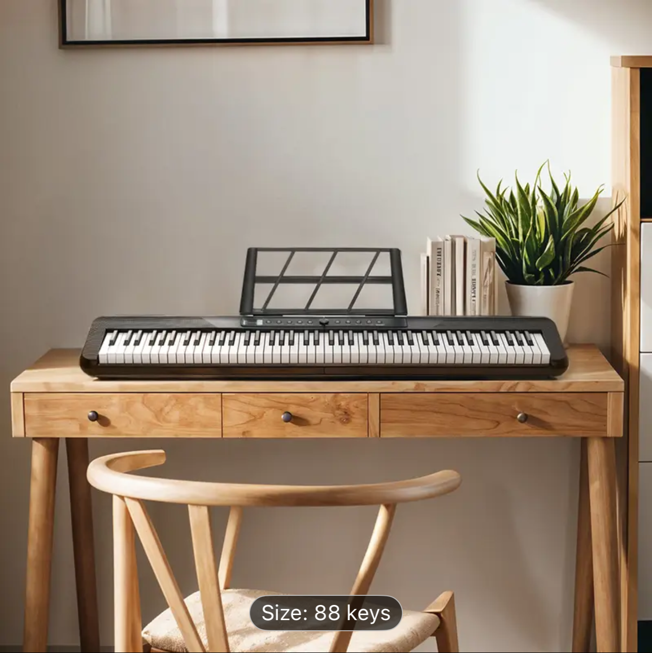 🎹 88-Key Digital Piano Keyboard – Perfect for Beginners