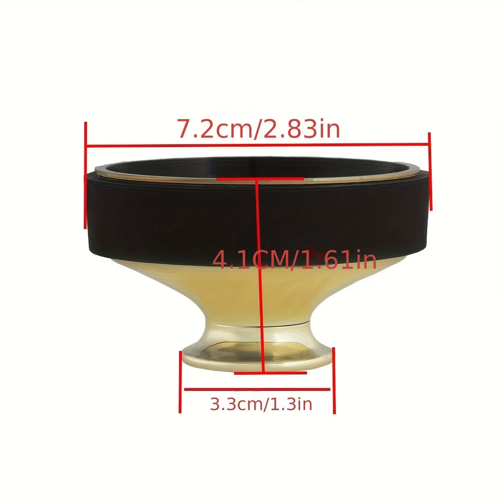 Alto Saxophone ABS Mute Practice Silencer Sound Dampener For Silent Sax Practice