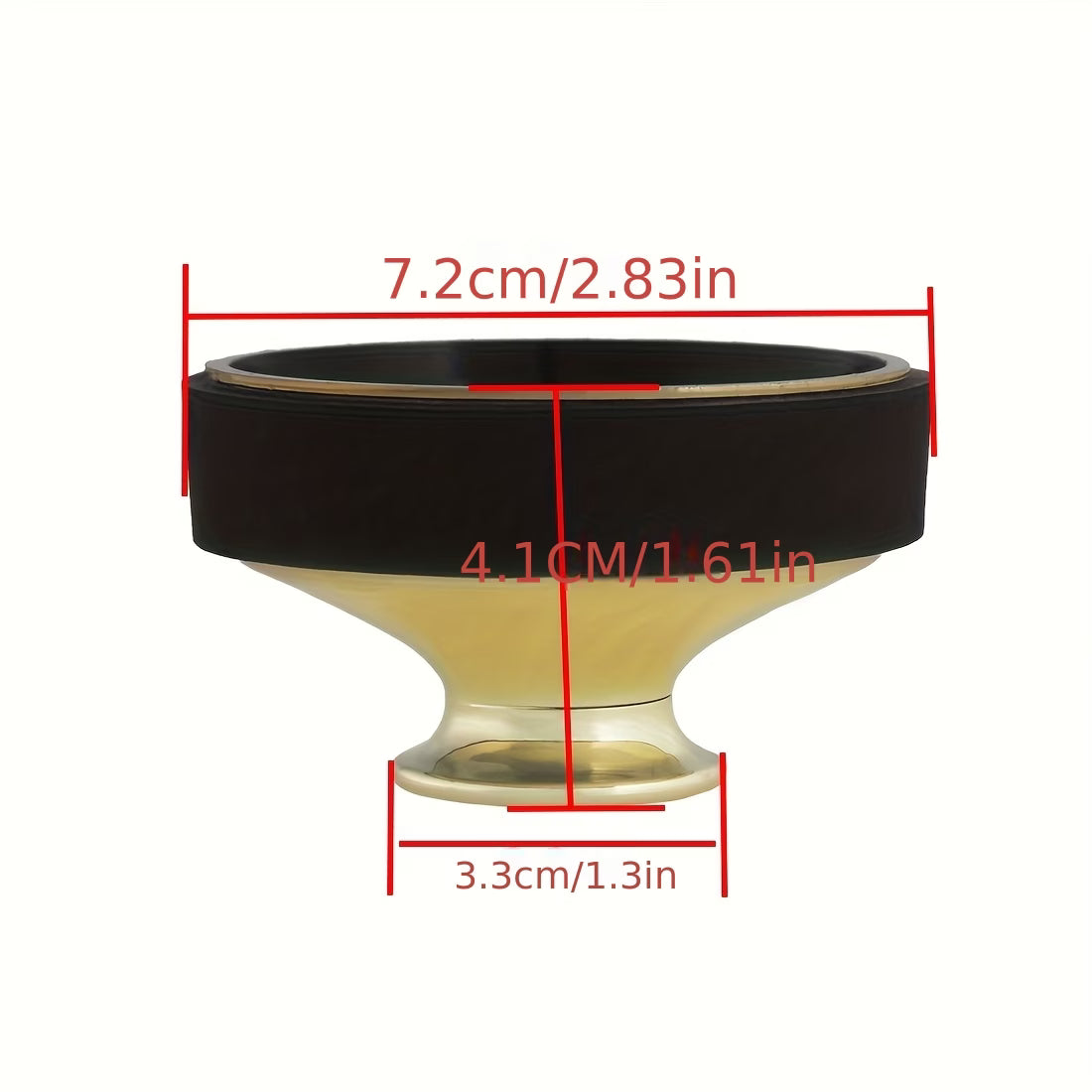 Alto Saxophone ABS Mute Practice Silencer Sound Dampener For Silent Sax Practice