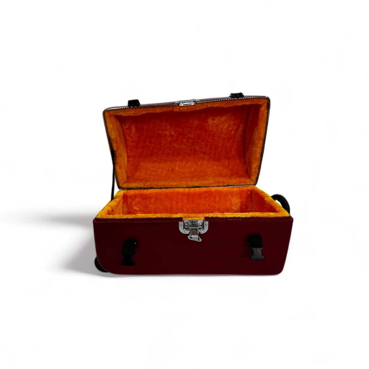 Dholak case - CHERRY MAROON