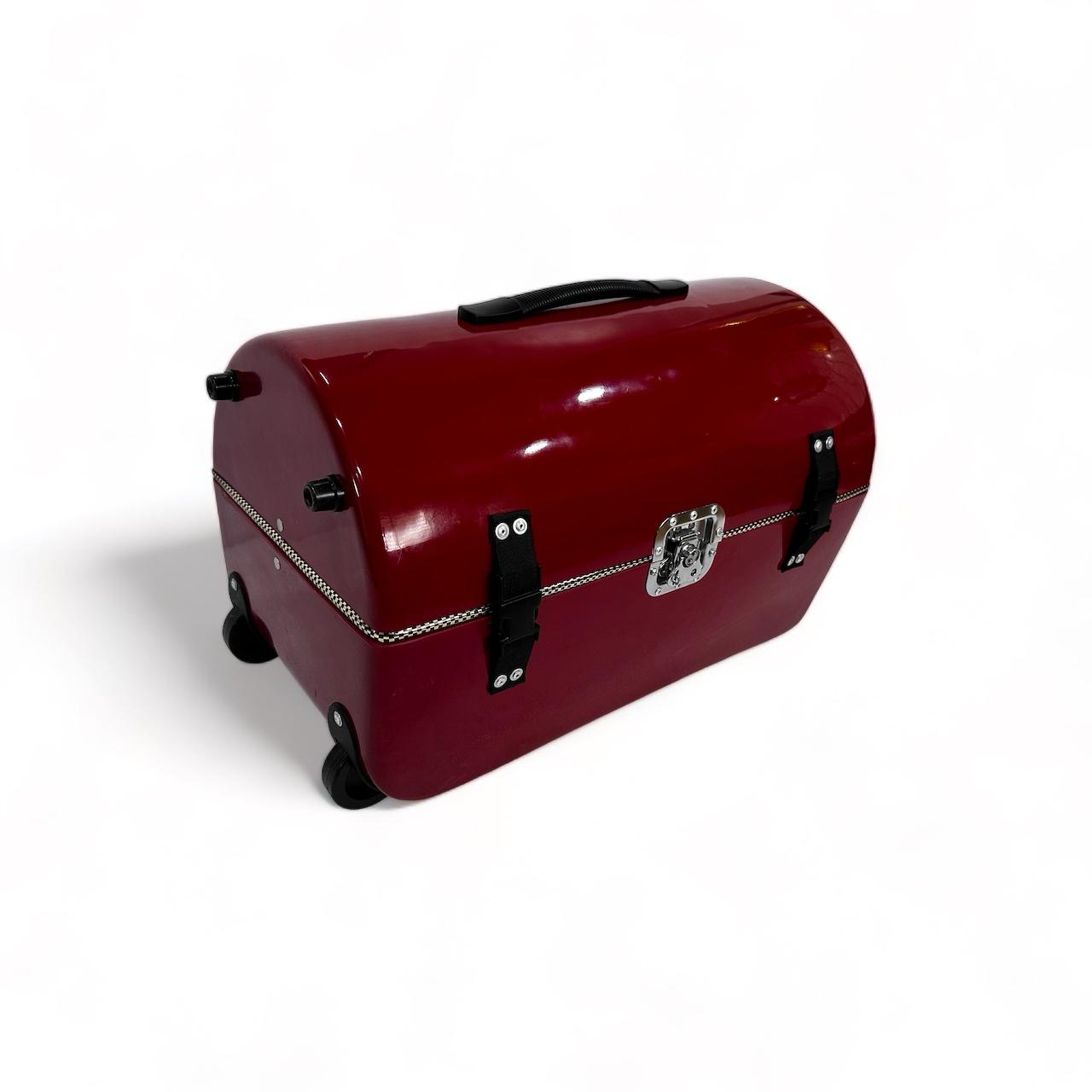 Dholak case - CHERRY MAROON