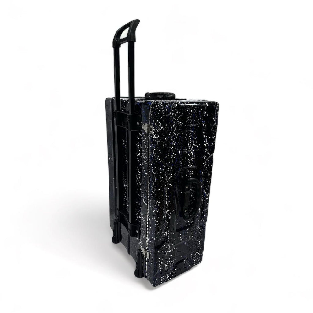 Harmonium case 9th scale changer - BLACK SPLASH 2